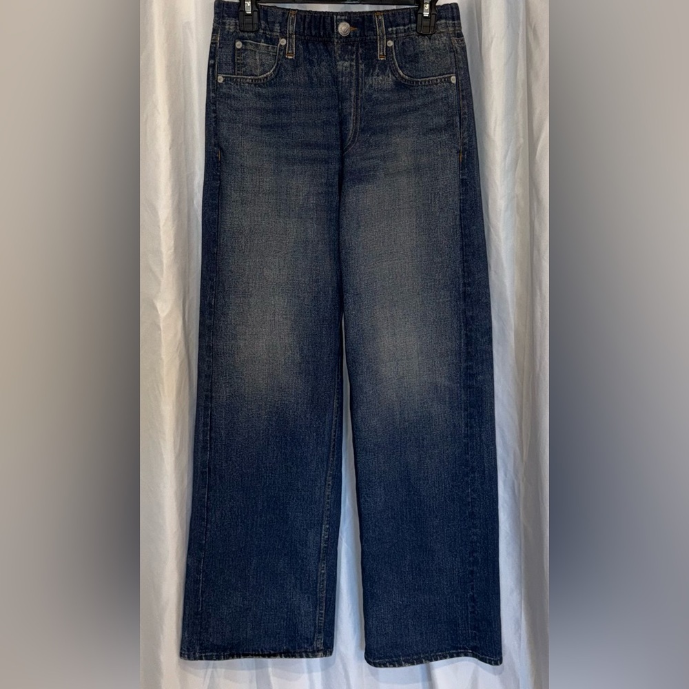 rag & bone Wide Leg Jeans